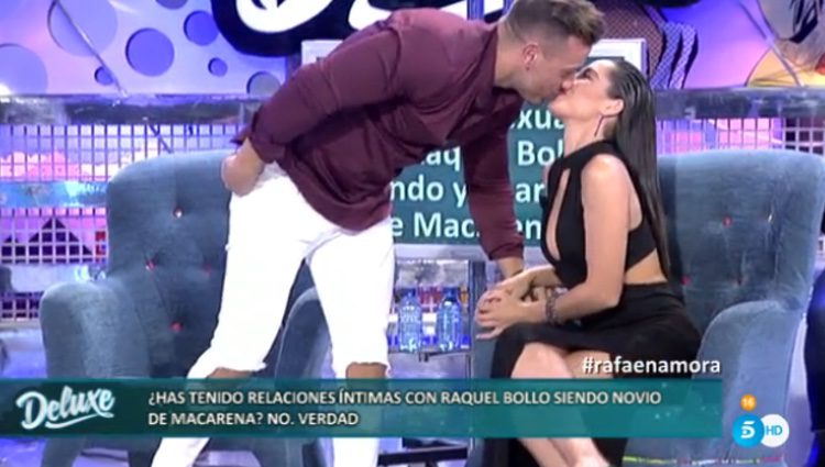 La relación de Rafa Mora y Raquel Bollo fue previa a Macarena / Telecinco.es
