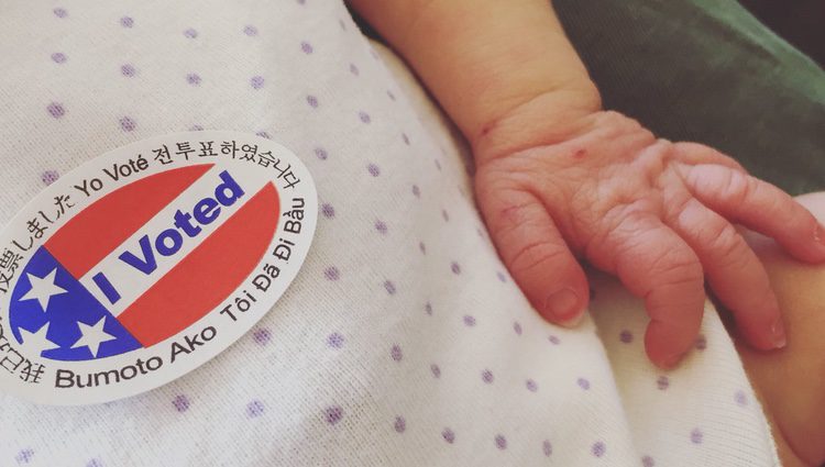 El bebé recién nacido de Caterine Scroson | Instagram