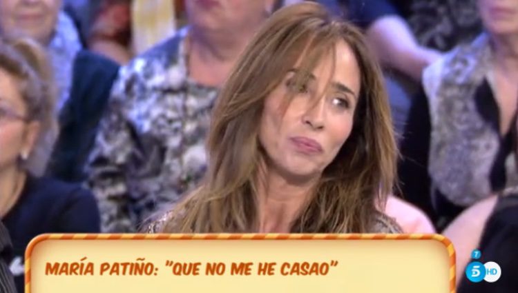 María Patiño desmiente su boda / Telecinco.es