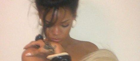 Rihanna en topless