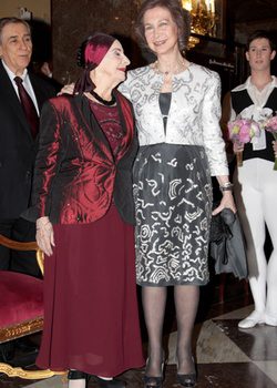 Alicia Alonso y la Reina Sofía[