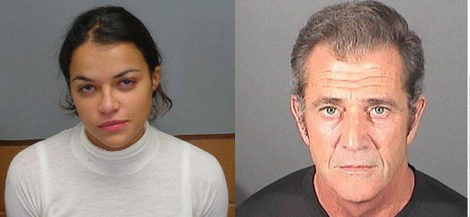 Mel Gibson y Michelle detenidos por alcohol