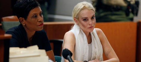 Lindsay Lohan en los juzgados