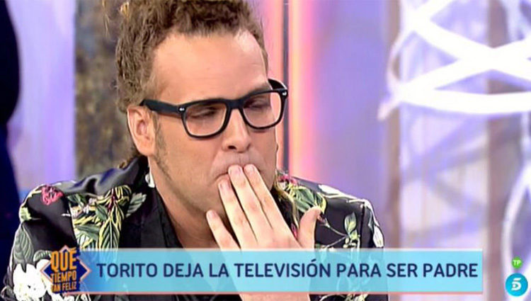 Torito anuncia en '¡QTTF!' su retirada televisiva por su paternidad | telecinco.es