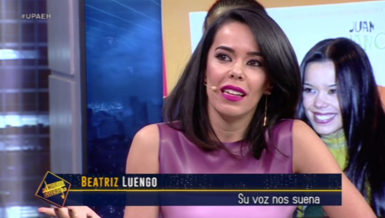 Beatriz Luengo en 'El Hormiguero 3.0' / Imagen: antena3.com