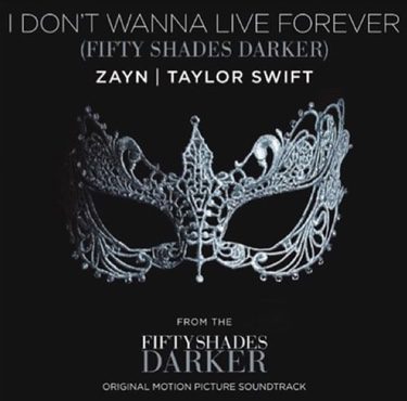 Portada del single 'I Do Not Wanna Live Forever'