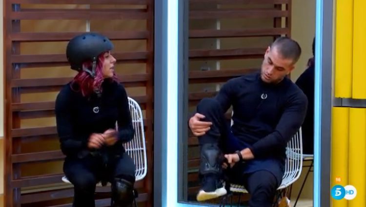 Bea y Rodri discutiendo durante la prueba semanal / Telecinco.es