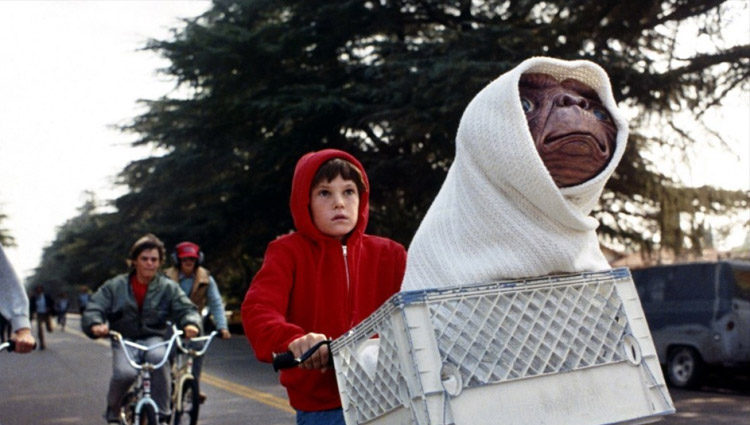 Fotograma de la película de 'E.T. El Extraterrestre' (1982)