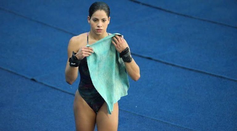 Ingrid Oliveira en su participación en los Juegos Olímpicos de Río