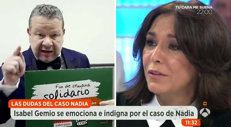 Isabel Gemio durante su intervención en 'Espejo Público' / Foto: Antena 3
