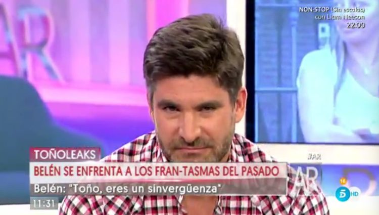 Toño Sanchís tiene un consejo para Belén Esteban / Telecinco.es