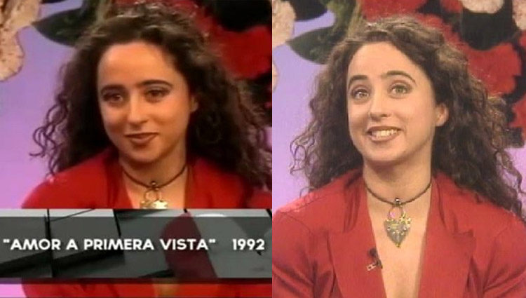 María Patiño en el programa 'Amor a primera vista' de Canal Sur