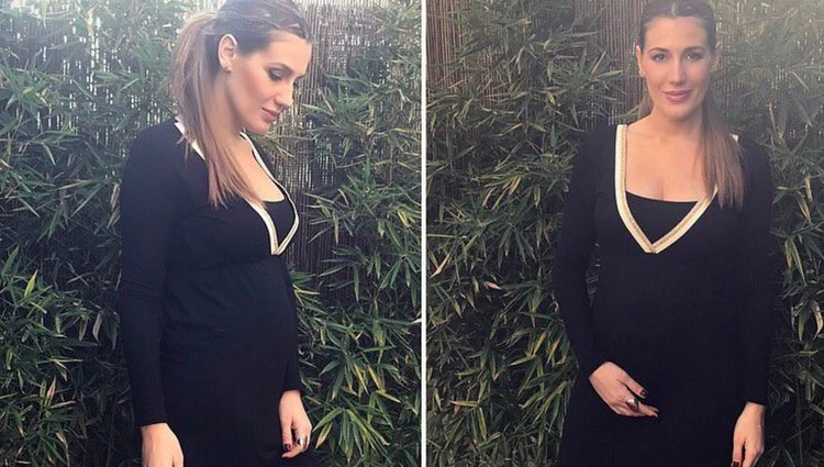 Almudena Navalón presume de embaraz