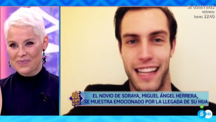 Miguel Ángel Herrera sorprende a Soraya / Telecinco.es