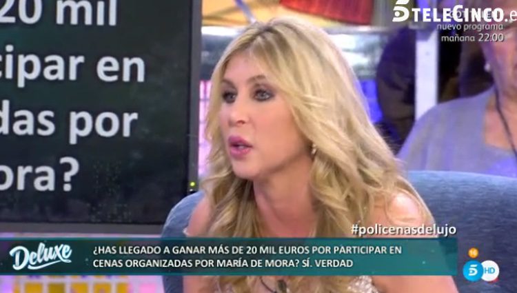 Malena Gracia cuenta cómo fue la cena organizada por María de Mora / Telecinco.es