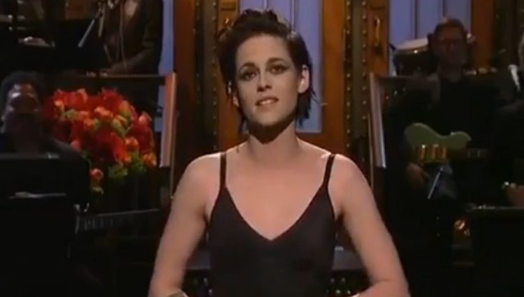 Kristen Stewart en 'Saturday Night Live'