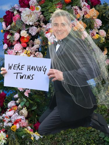 La divertida foto de George Clooney publicada por Ellen DeGeneres