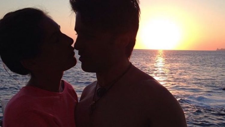 Lourdes Montes y Fran Rivera muy románticos/ Fuente: Instagram