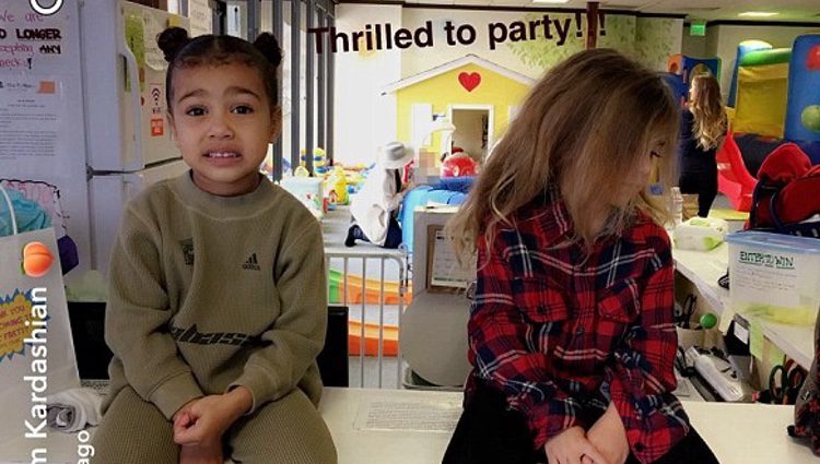 North West y Penelope Disick / Snapchat