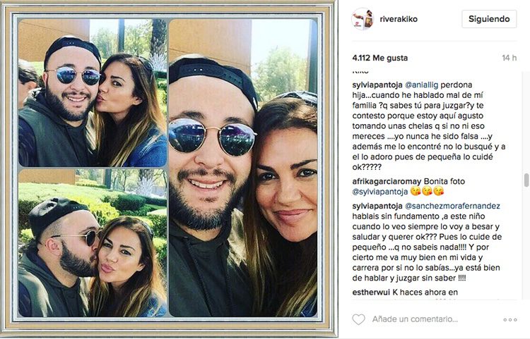Sylvia Pantoja ha contestado a las críticas de los usuarios de Instagram