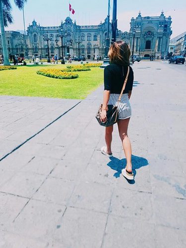 Chabelita paseando por Perú / Instagram