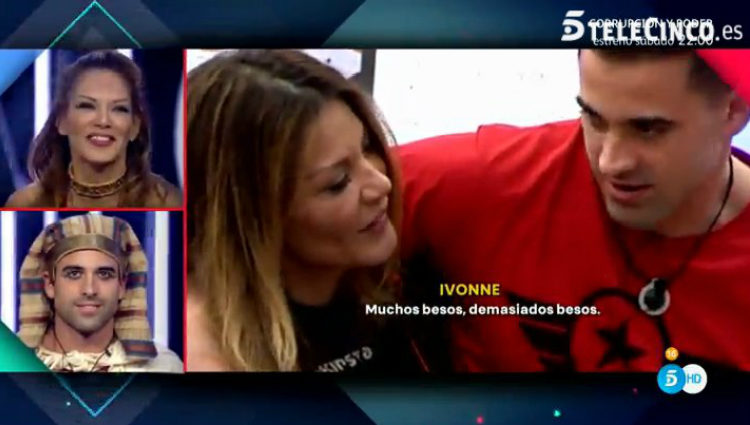 Ivonne y Sergio se enfrentan los vídeos sobre su relación en la casa | telecinco.es