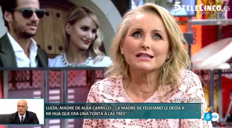 Lucía Pariente en 'Sálvame Deluxe'