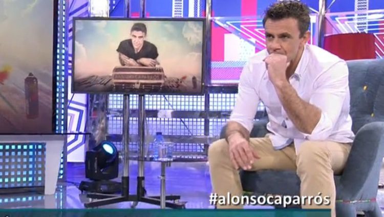 Alonso Caparrós en 'Sábado Deluxe' / Foto. telecinco.es