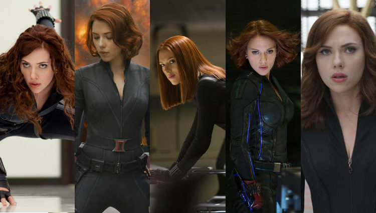 Distintos looks de Scarlett Johansson como pelirroja en su papel de Viuda Negra | Marvel