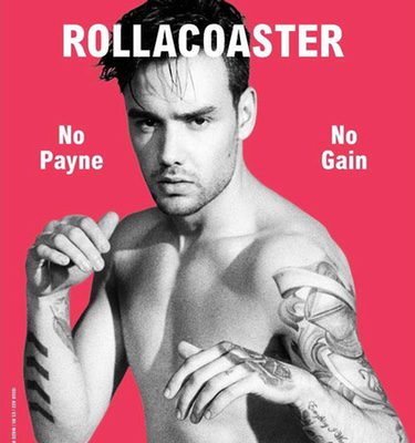 Liam Payne posando en la portada de la revista Rollacoaster 