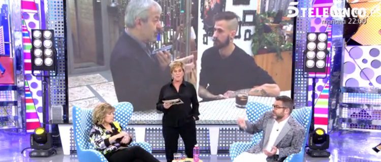 Chelo García Cortés, María Teresa Campos y Jorge Javier Vázquez en 'Sálvame'