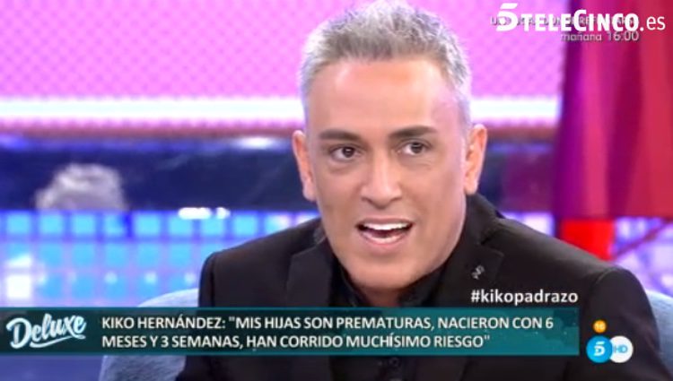 Kiko Hernández hablando de cómo son sus hijas / Telecinco.es