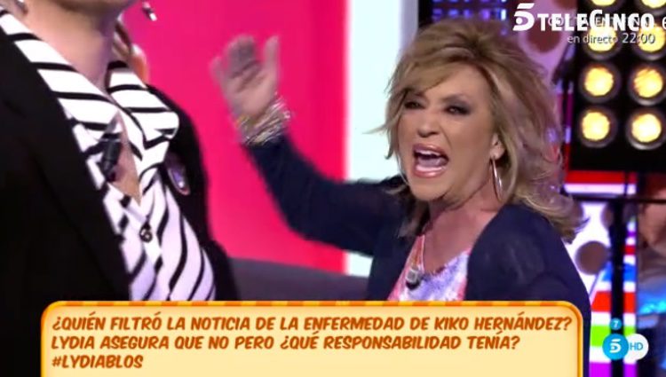 Lydia Lozano explota tras el ataque de Mila Ximénez / Telecinco.es