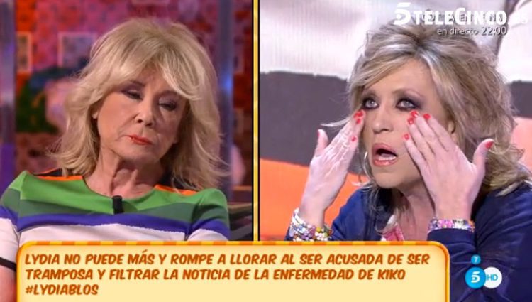 Mila Ximénez enfrentada a Lydia Lozano/ telecinco.es