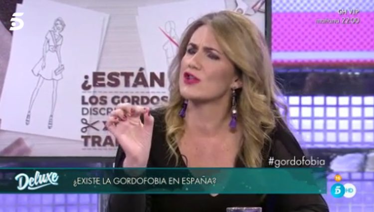 Carlota Corredera, indignada / Telecinco.es