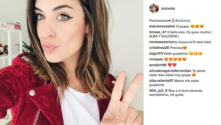 Los fans de Dulceida aplauden su cambio de look / Instagram