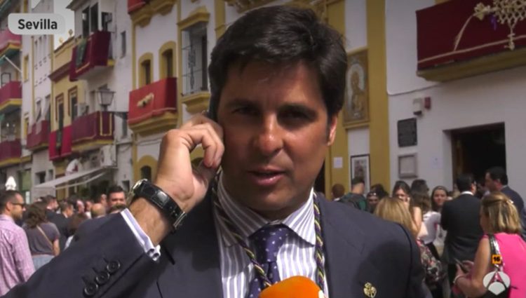 Francisco Rivera hablando en 'Espejo Público' desde Sevilla/ Fuente: Antena 3