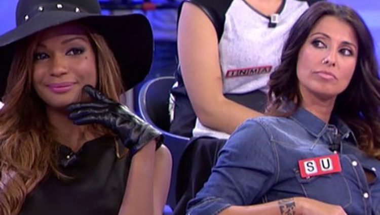 Susana Ruiz al lado de Liz en su paso por 'MYHYV'/ Fuente: Telecinco