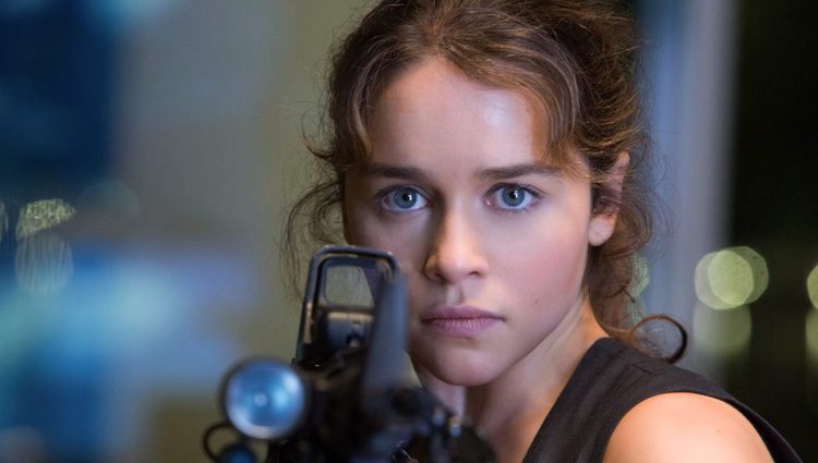Emilia Clarke en la película 'Terminator: Génesis' | Fuente: Ecartelera.com