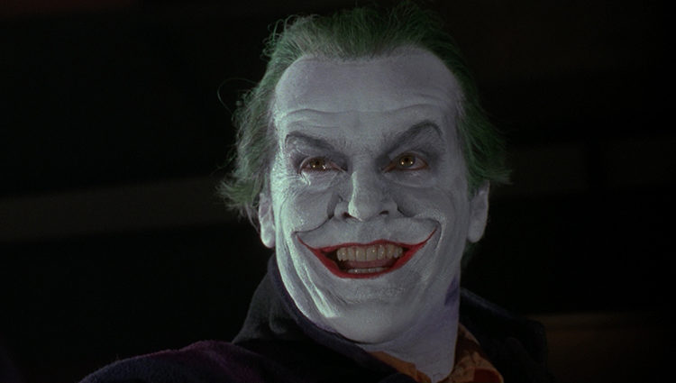 El actor estadounidense como Jack Napier, el Joker, en 'Batman'
