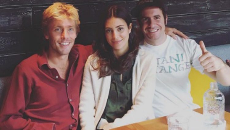 Christian de Hannover, Alessandra de Osma y un amigo/ Fuente: Instagram