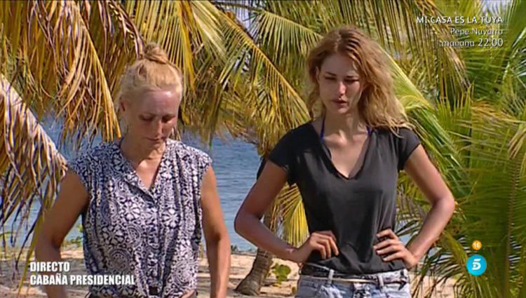 Lucía y Alba deciden no abandonar el concurso y vuelven a la playa | telecinco.es