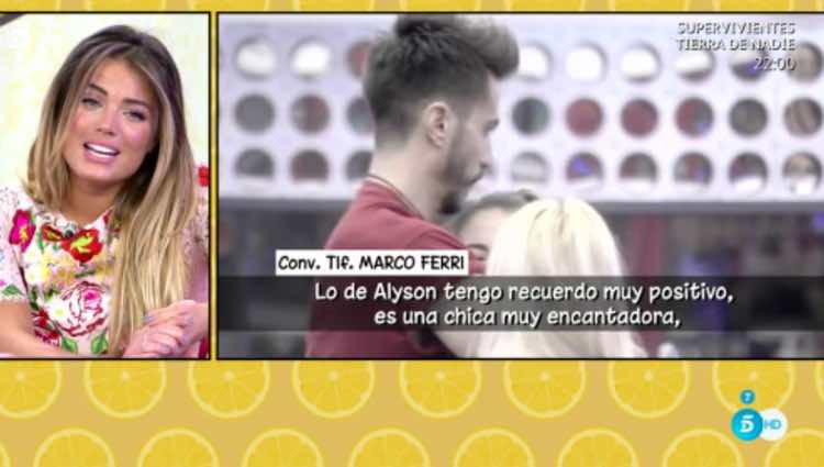 Marco Ferri quiere retomar el contacto con Alyson Eckmann / Telecinco.es