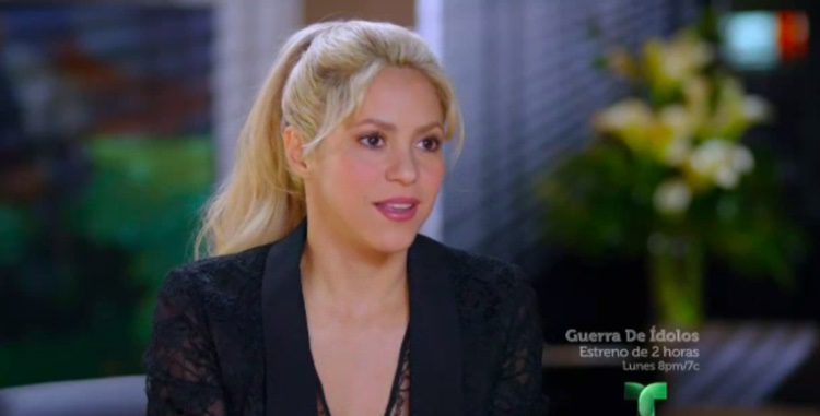 Shakira, entrevistada por Telemundo