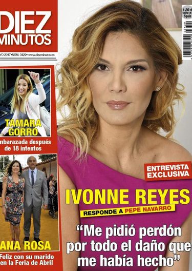 Ivonne Reyes en la portada de Diez Minutos
