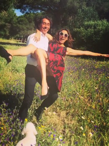 Paz Padilla divirtiéndose con su marido/ Fuente: Instagram