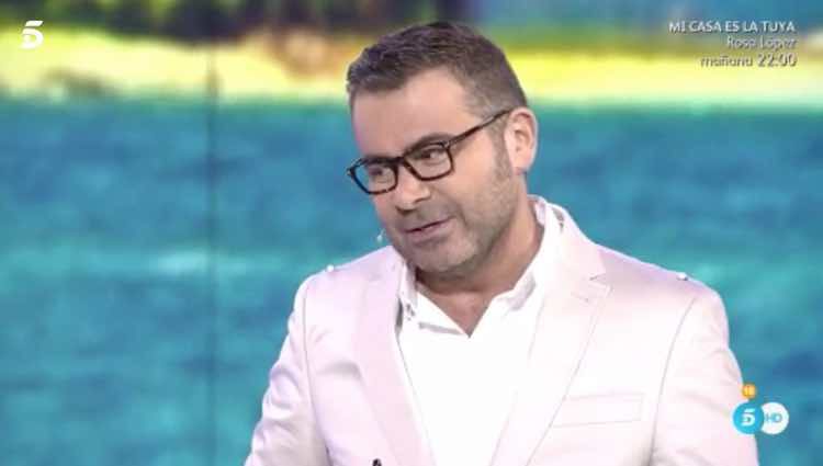 Jorge Javier Vázquez pidiendo un favor a Chabelita / Telecinco.es