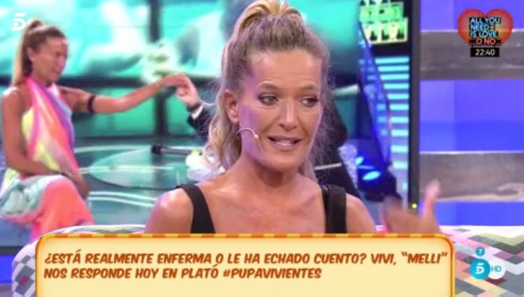 Bibiana la Melli relata su paso por el concurso/ Fuente: telecinco.es