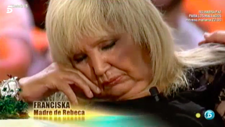 Franciska se quedó dormida en el plató de 'Supervivientes' | telecinco.es