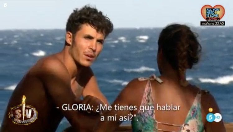 Kiko y Gloria Camila hablando cuando piensan que no les están grabando / Foto: Telecinco.es 